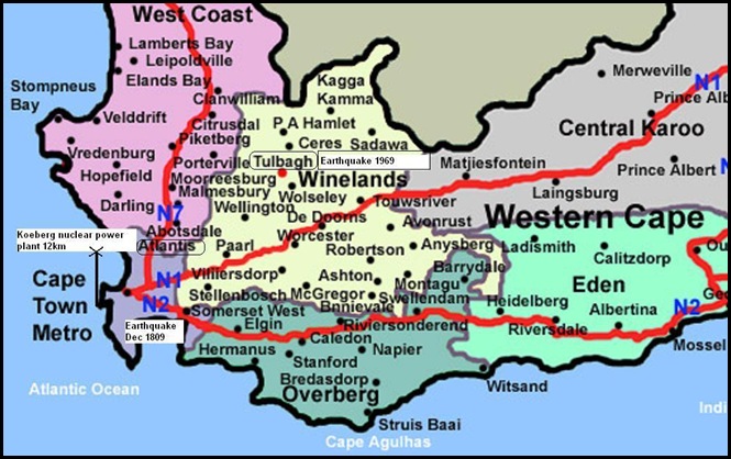 Earthquake tracker south africa